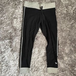 PINK Black Joggers